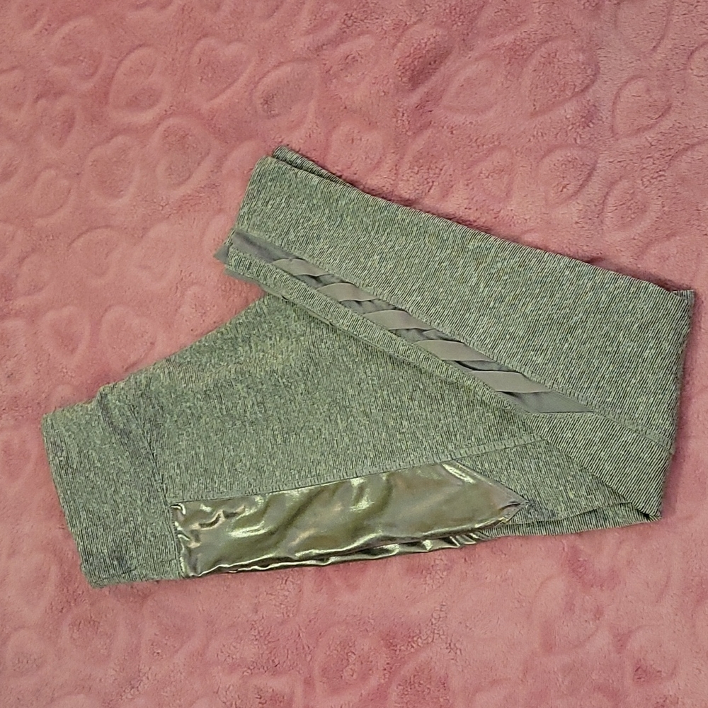 Girls Justice Gray Active Leggings